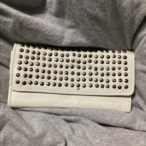 Leather Wallet-Studded